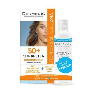 DERMEDIC SUNBRELLA KREMA ZA SUHU I NORMALNU KOŽU SPF50+ 50ML