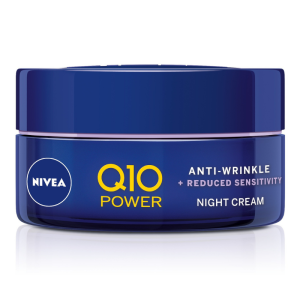 NIVEA Q10 POWER noćna krema protiv bora za osjetljivu kozu