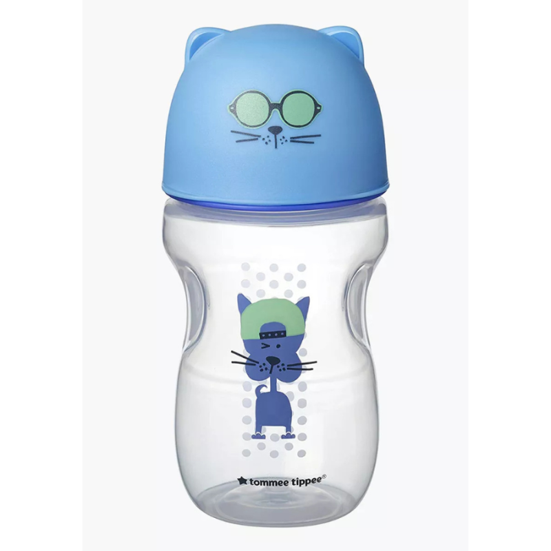 Tommee Tippee SOFT SIPPEE PLAVA ŠALICA S RUČKICAMA, 230 ML
