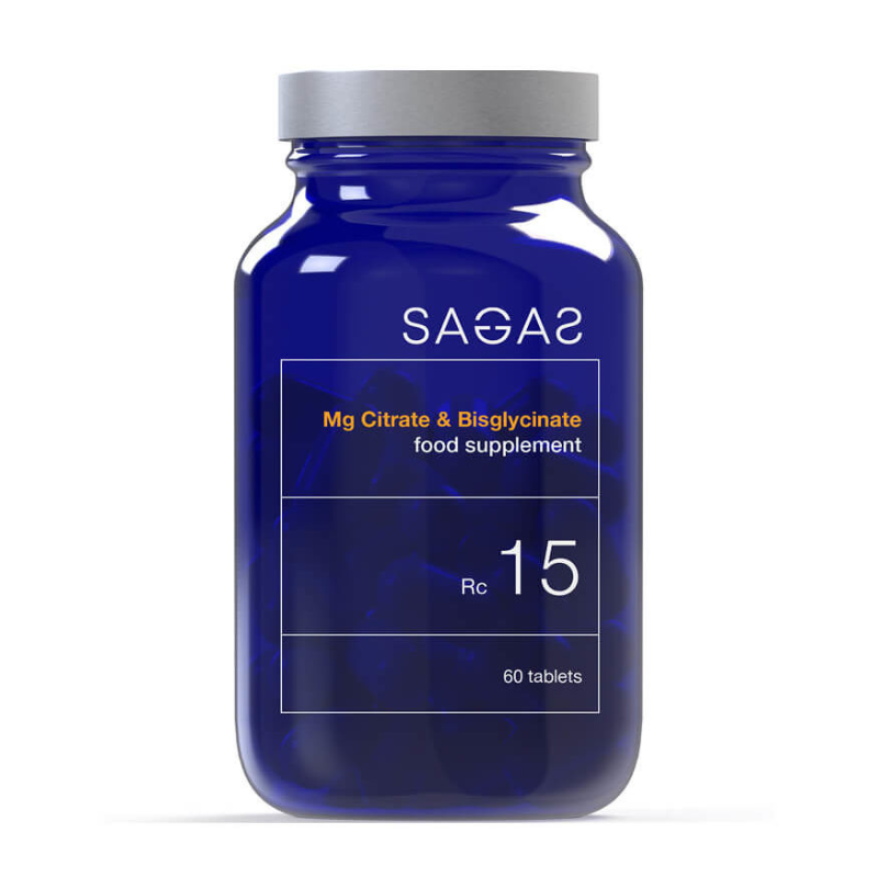 Sagas Rc 15 Mg Citrate & Bisglycinate tablete a60