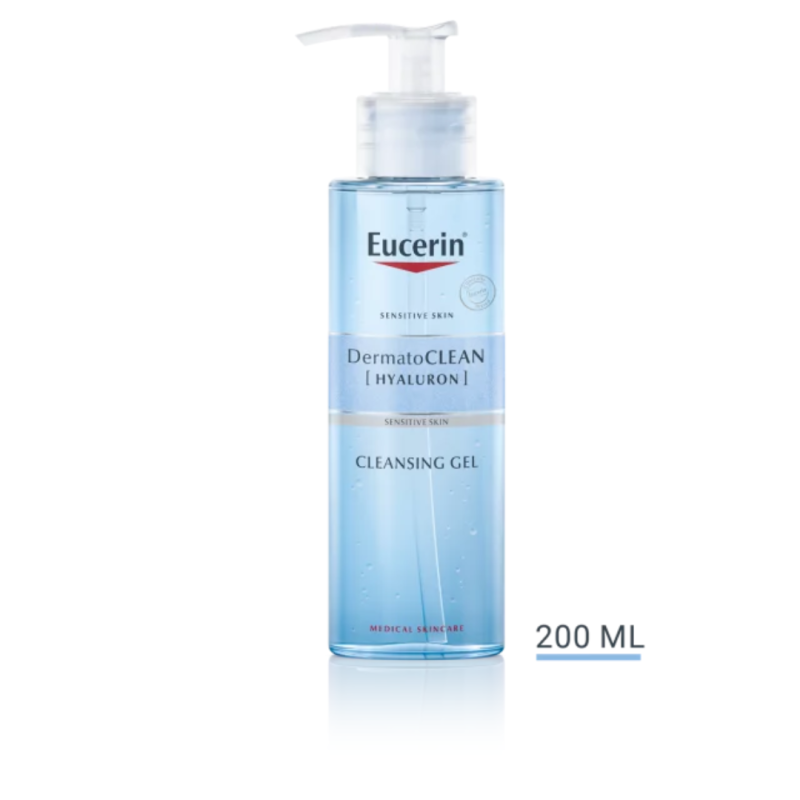 Eucerin Dermtoclean Gel za čišćenje lica 200mL