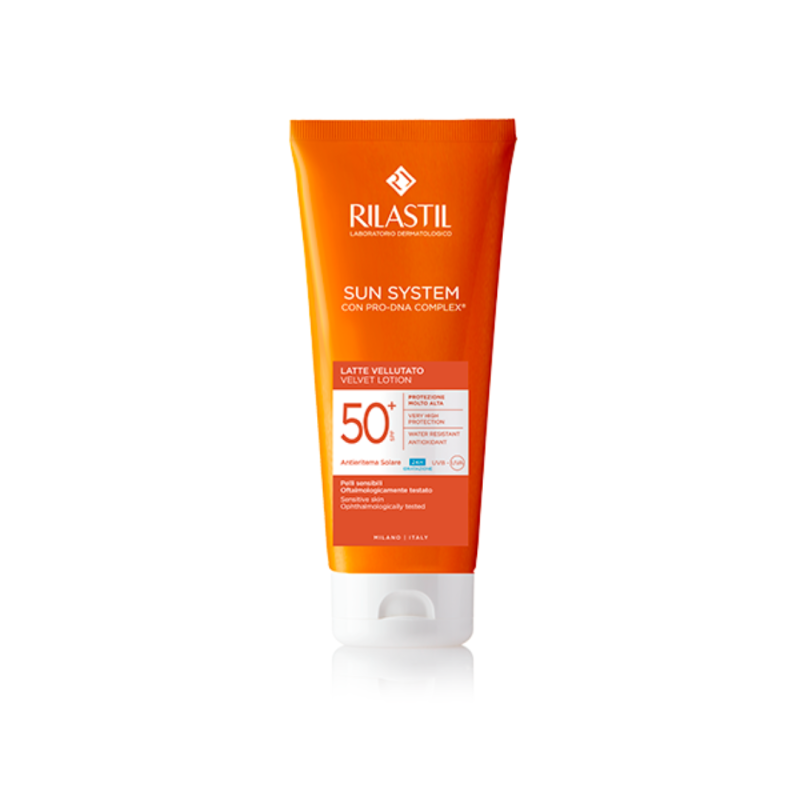 Rilastil Sun system Velvet losion SPF50+ 200mL
