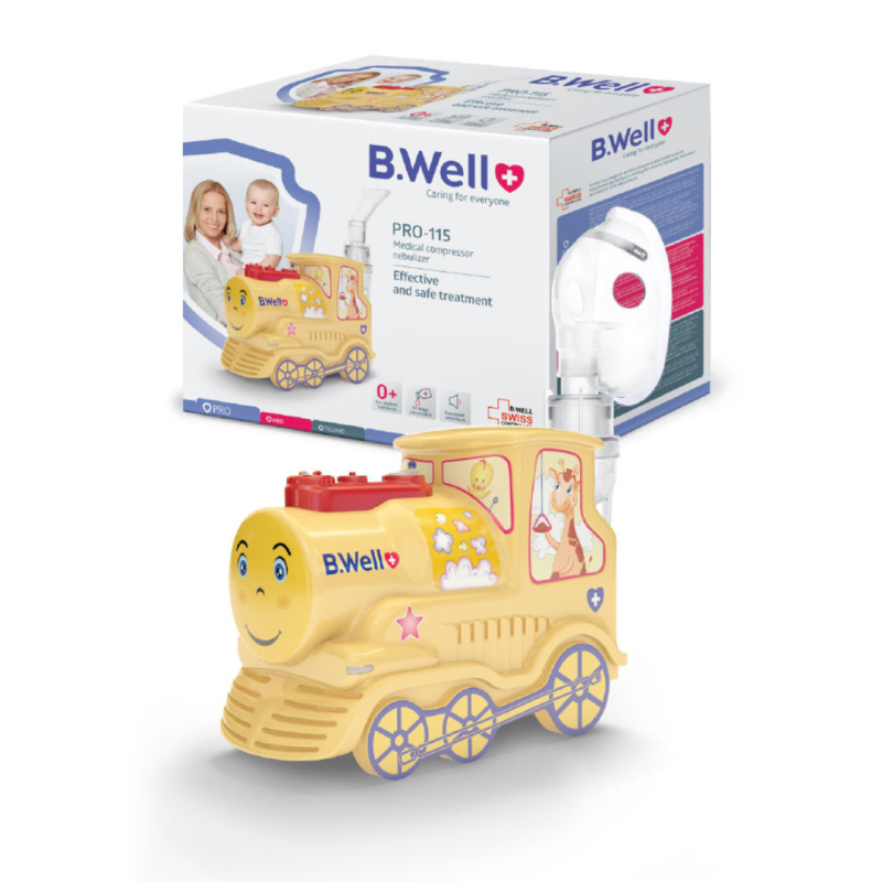 B.Well INHALATOR – kompresor nebulizator PRO-115