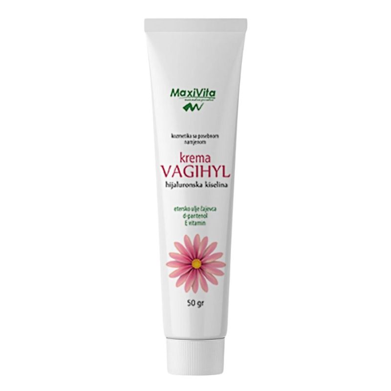 MAXIVITA Vagihyl krema sa hijaluronskom kiselinom, 50 g