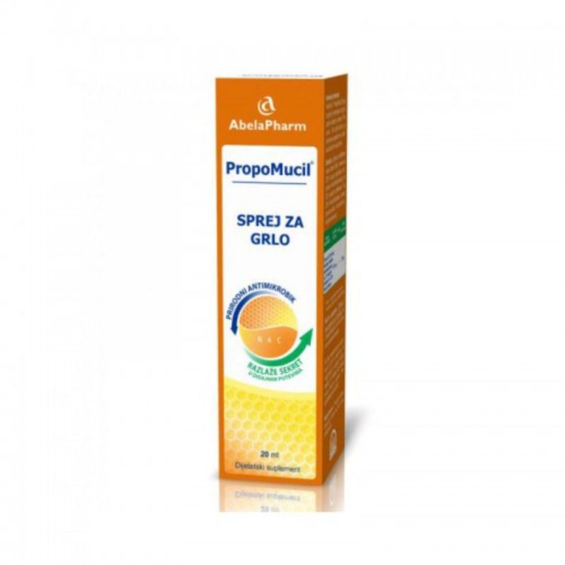 AbelaPharm PropoMucil sprej za grlo, 20 ml