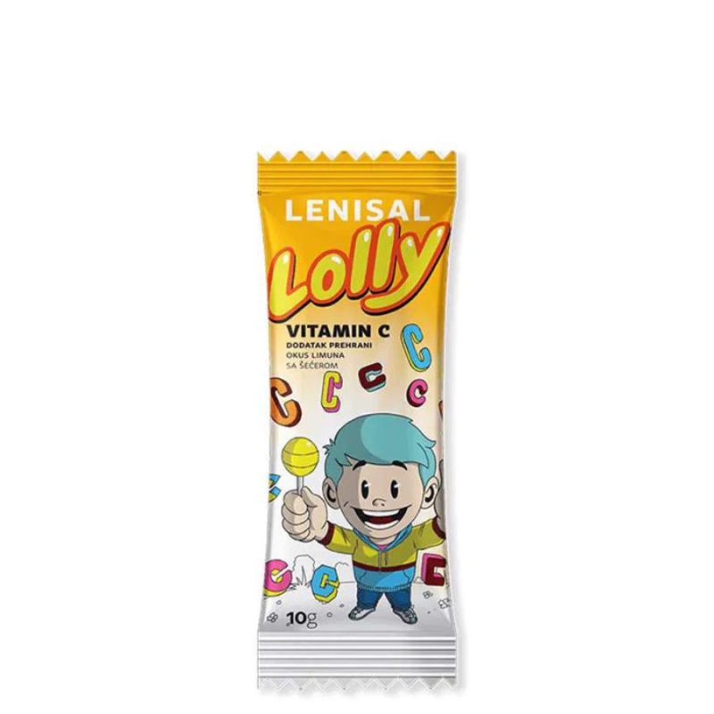 LENISAL Lolly vitamin C lizalica, 10 g