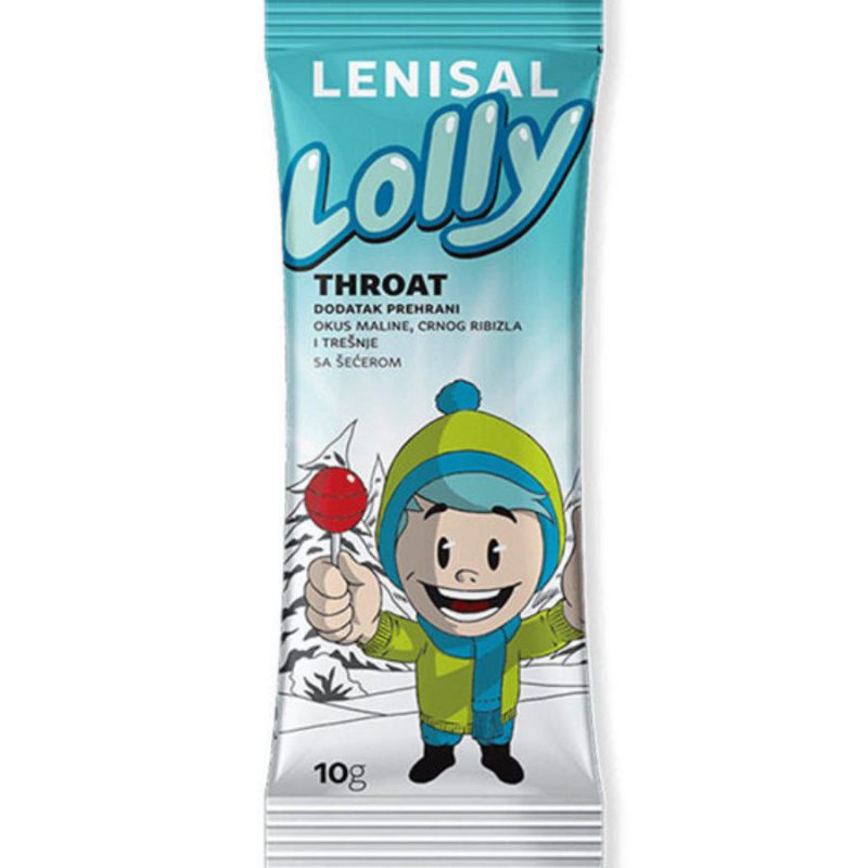 LENISAL Lolly lizalica za grlo, 10 g