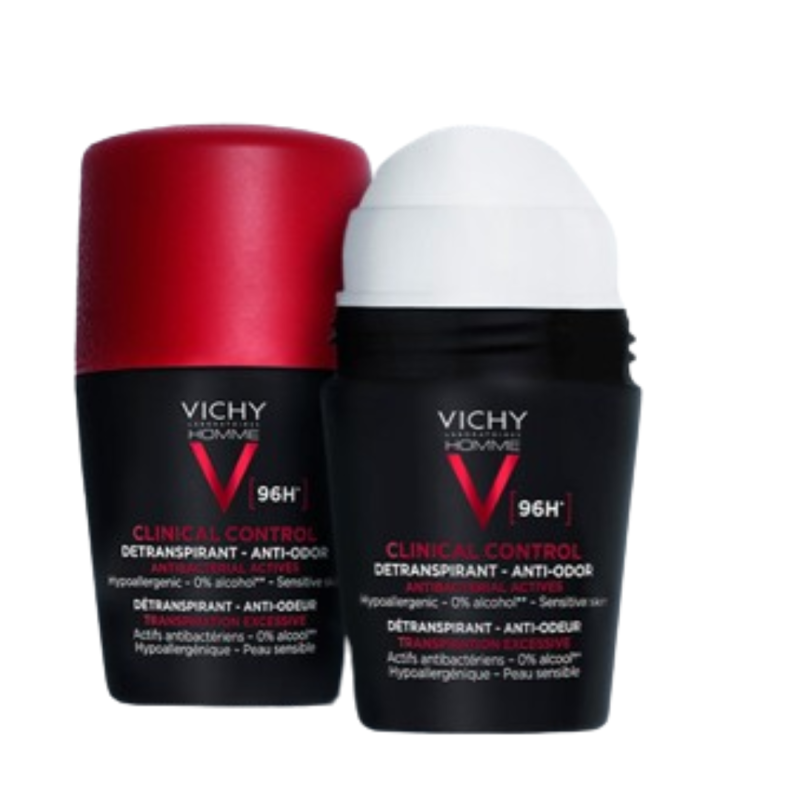 Vichy HOMME deo roll on Clinical Control 96h