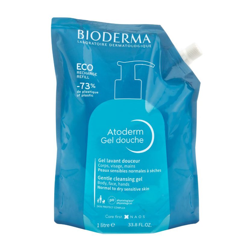 BIODERMA ATODERM BLAGI UMIRUJUĆI GEL ZA TUŠIRANJE ECO REFILL