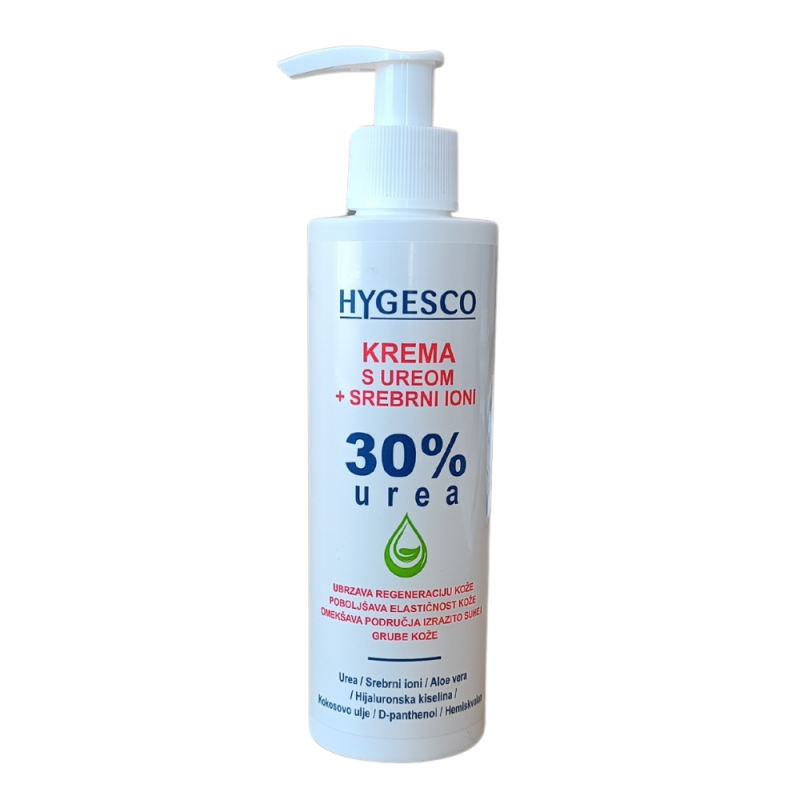 Hygesco urea krema 30% sa srebrnim ionima,